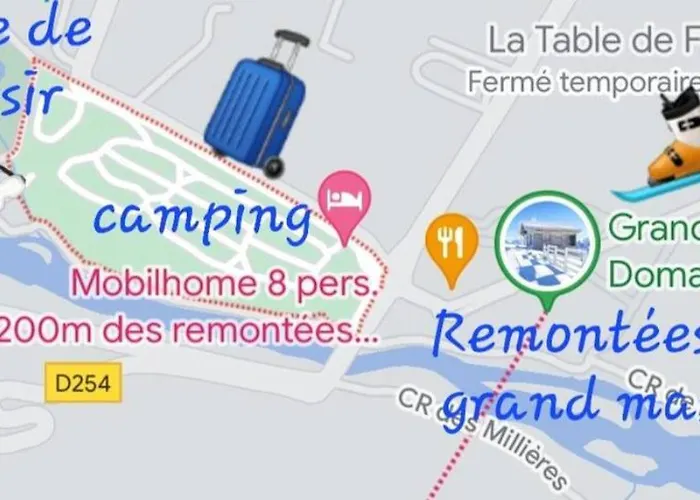 Charmant Mobilhome A 2 Pas Remontes Ski Samoens